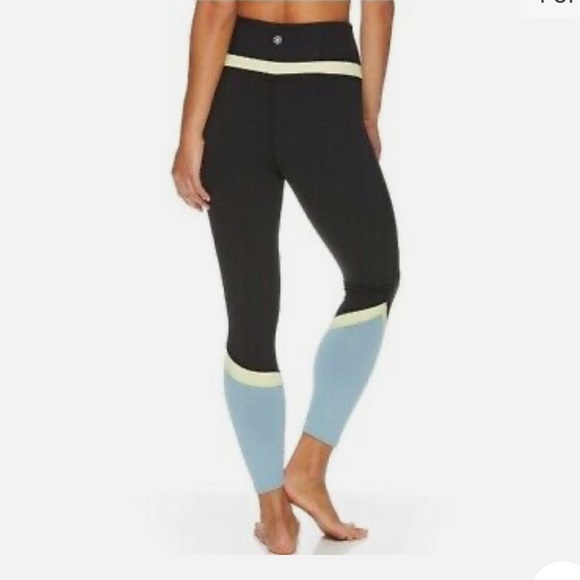 Stitch Fix l Gaiam Om High-Rise Colorblock 7/8 Leggings, Small - Picture 10 of 10
